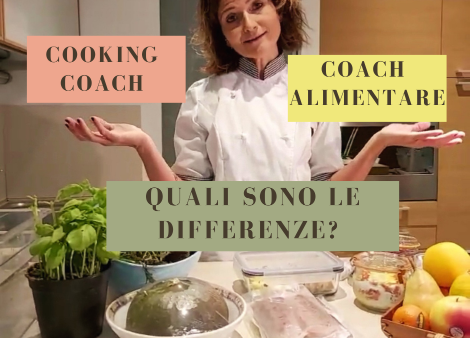 Cooking Coach e Coach Alimentare: quali sono le differenze?